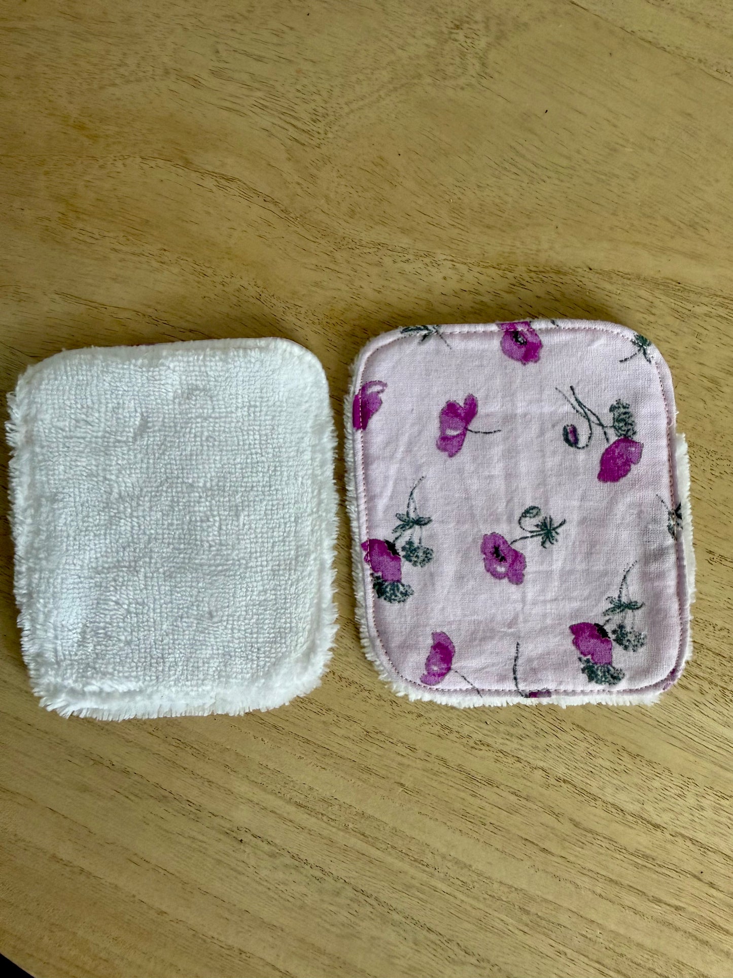 Coton Démaquillant Mauve