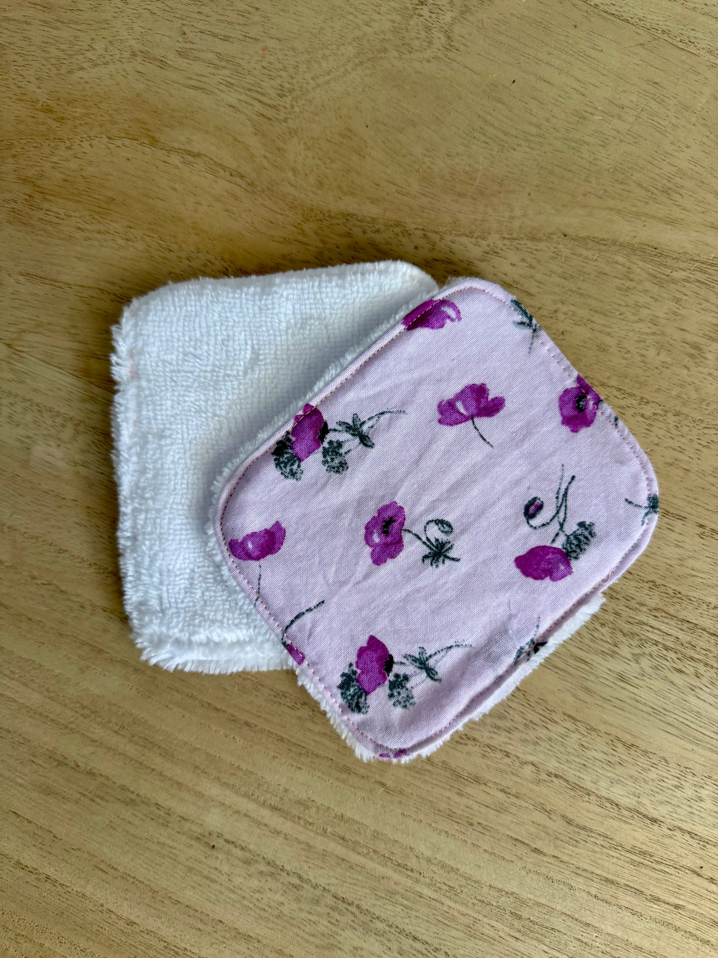 Coton Démaquillant Mauve